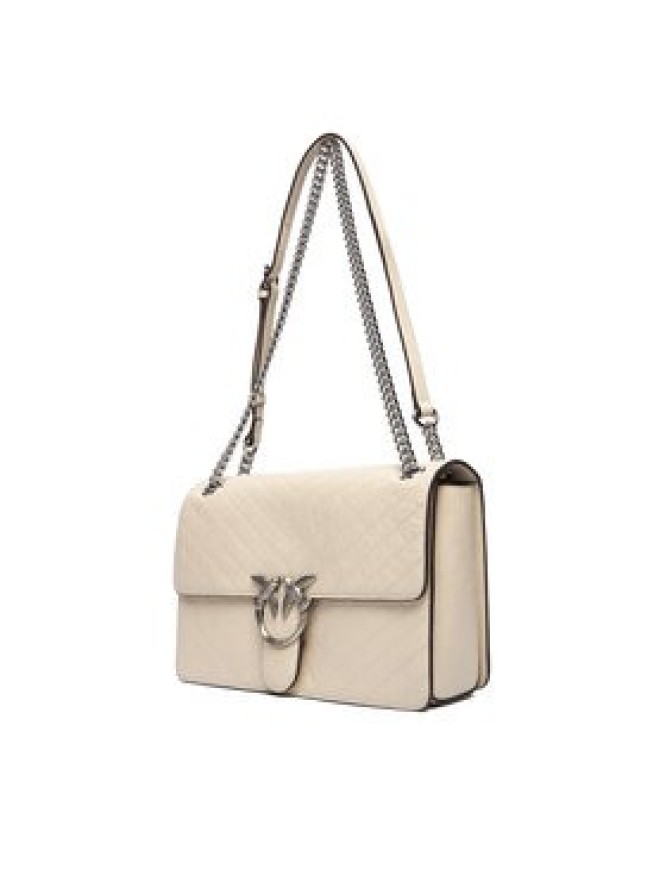 PINKO Torebka Love One Light Classic AI 25-26 PLTT 106174 A2JC Beżowy
