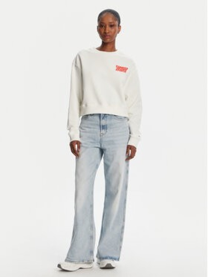 Tommy Jeans Bluza DW0DW21345 Biały Relaxed Fit