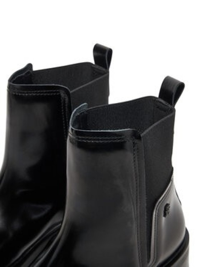 Tommy Hilfiger Sztyblety Minimal Abrasivato FW0FW08764 Czarny