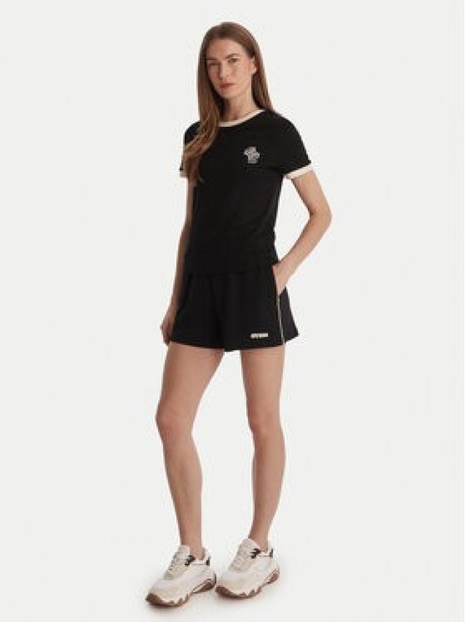 Guess T-Shirt V6GI05 K2966 Czarny Regular Fit