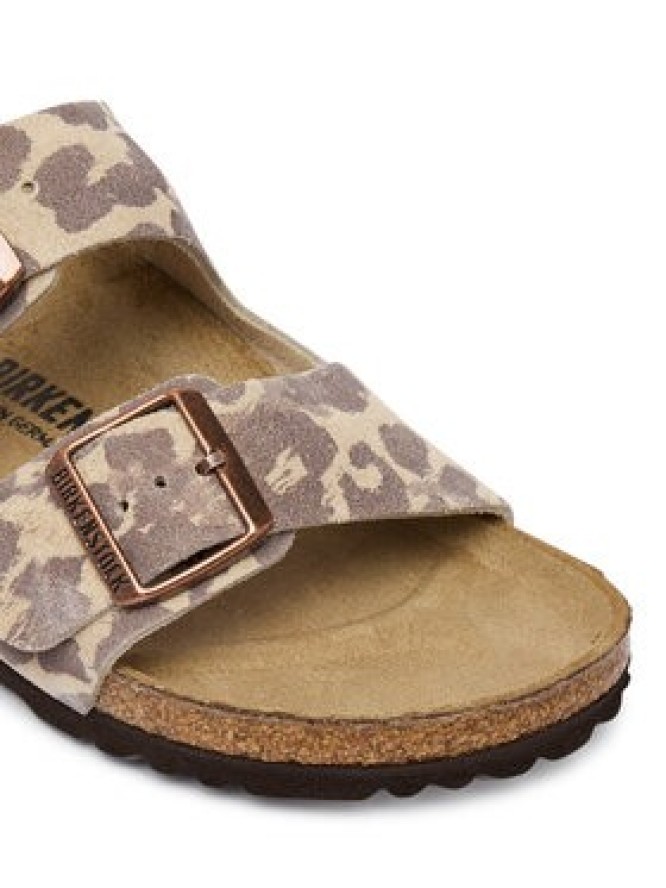 Birkenstock Klapki Arizona Print 1033330 Brązowy jasny