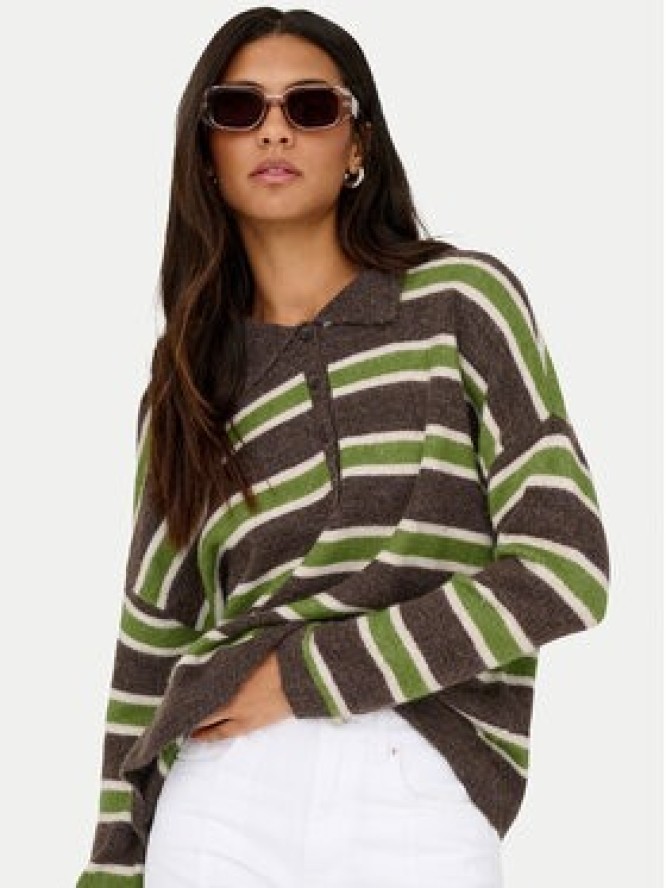 ONLY Sweter Talio 15358606 Szary Regular Fit