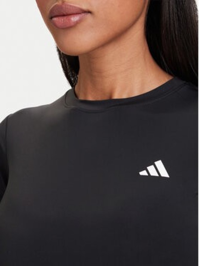 adidas Koszulka techniczna Primelift Essentials Workout Contour T-Shirt KD0108 Czarny Slim Fit