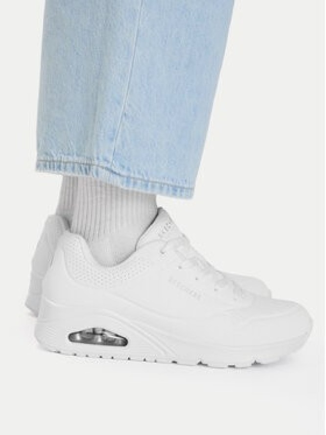 Skechers Sneakersy Uno-stand On Air 73690/W Biały