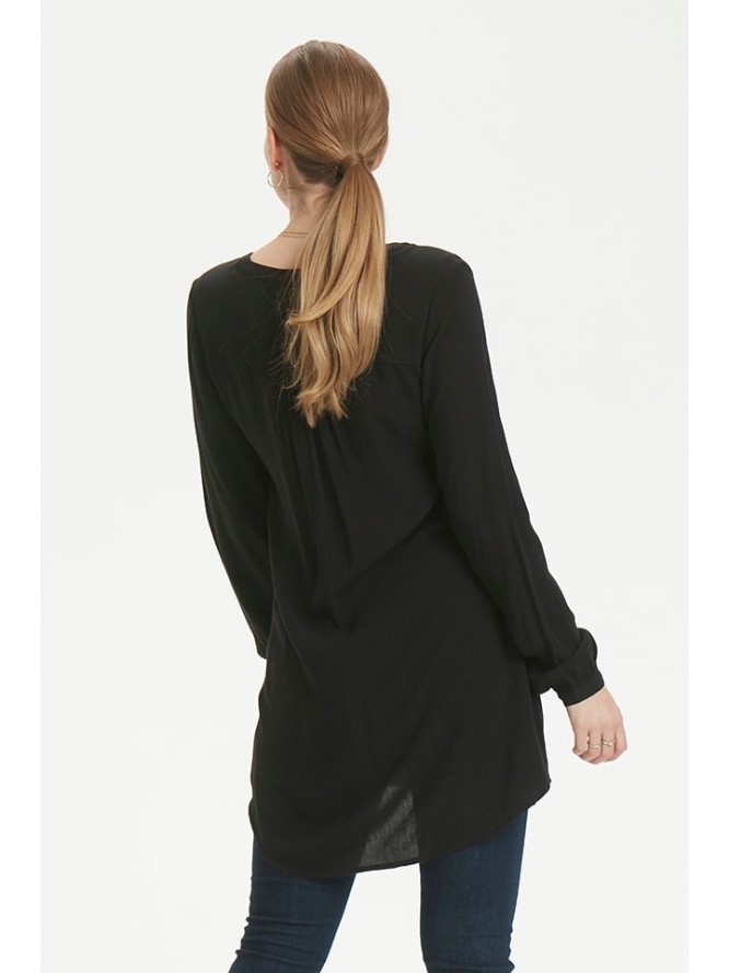 Kaffe Tunika "Amber" w kolorze czarnym rozmiar: 36