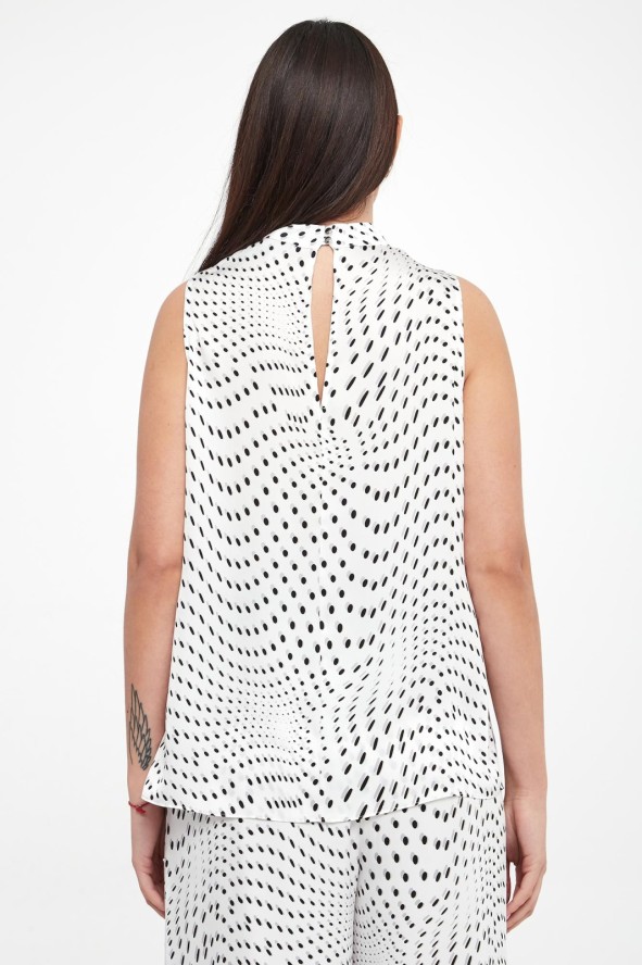 Top damski w groszki JOSEPH RIBKOFF