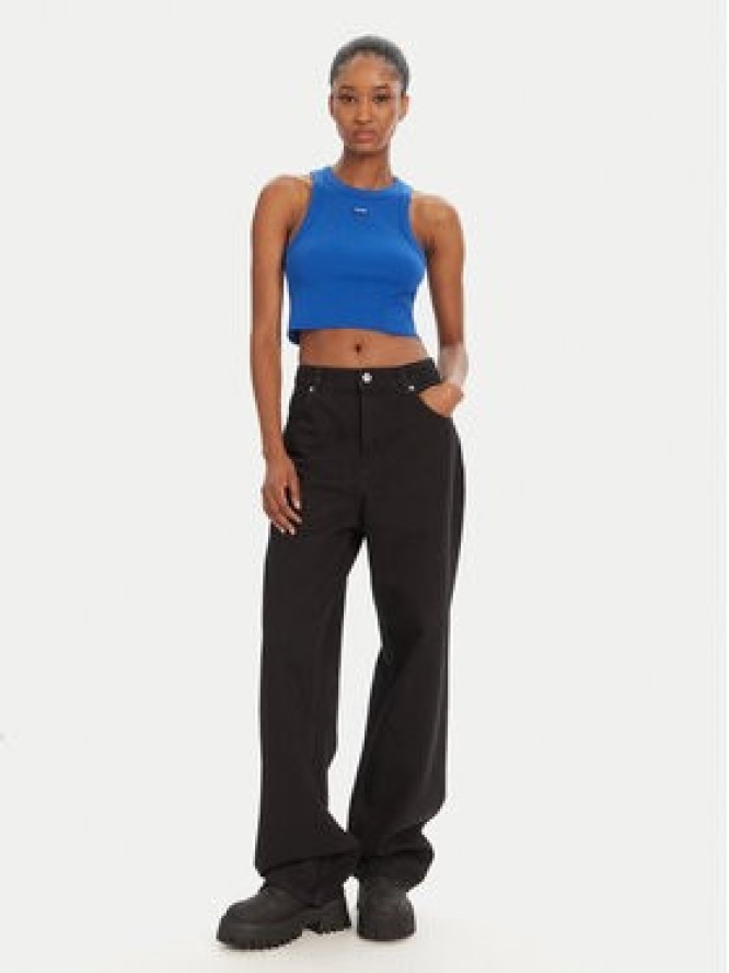 HUGO Top Baby 50511450 Niebieski Slim Fit