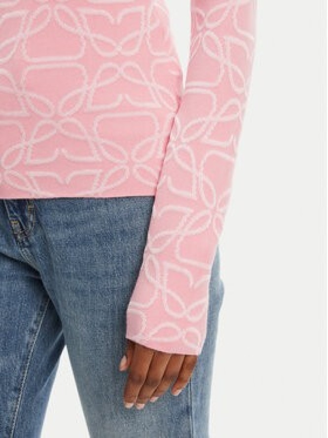 HUGO Sweter Satero 50542604 Czarny Slim Fit