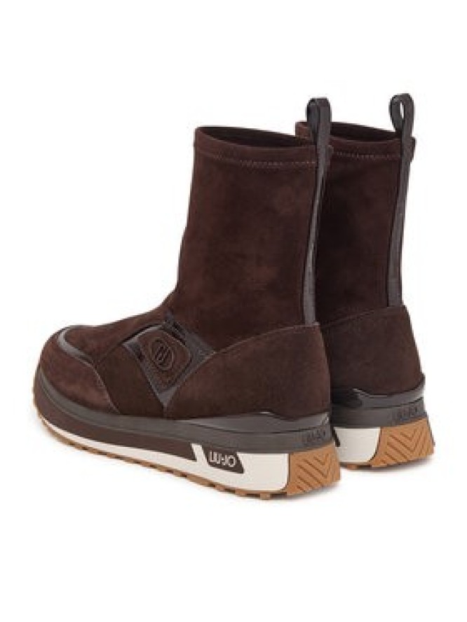 Liu Jo Sneakersy Maxi Wonder 104 BF6107 PX962 Brązowy