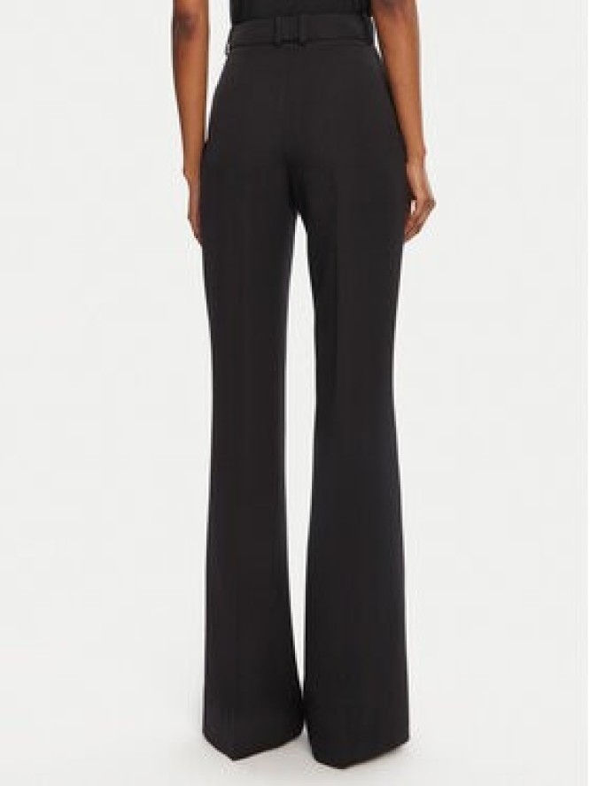 Balmain Spodnie materiałowe DF1PO104WC09 Czarny Regular Fit