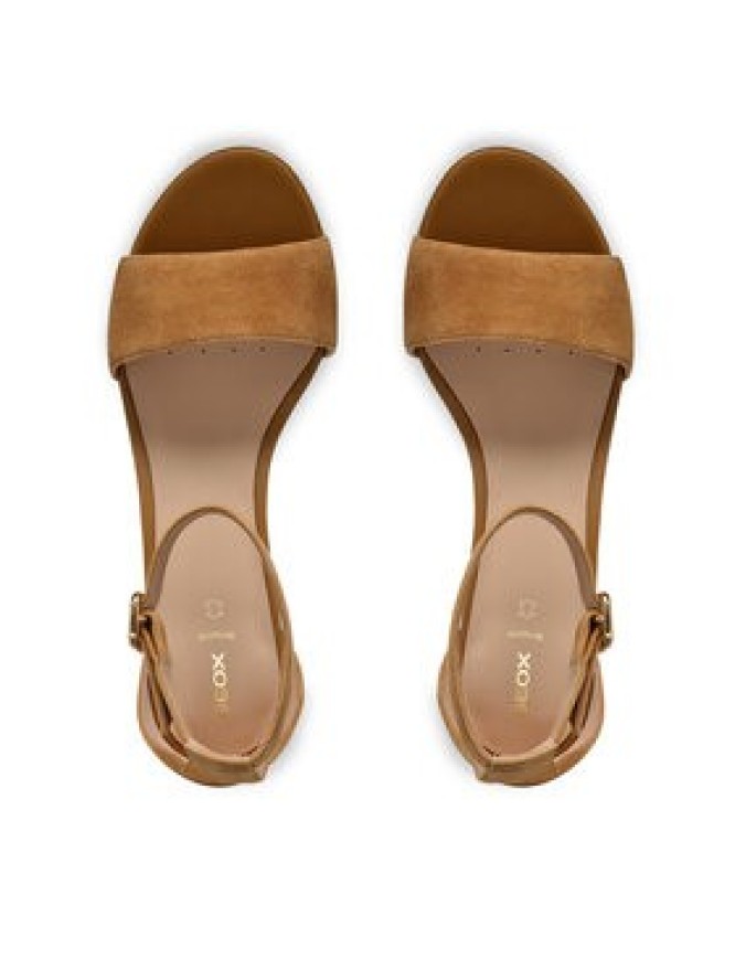 Geox Sandały D Virnilisa 65 S D55YZA 00021 C6001 Brązowy