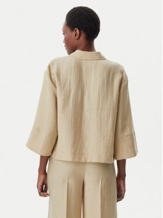 KAOS Bluzka RP1MR064 Beżowy Regular Fit