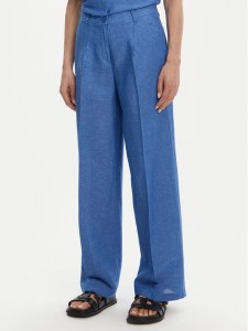 Olsen Spodnie materiałowe 14002406 Niebieski Wide Leg