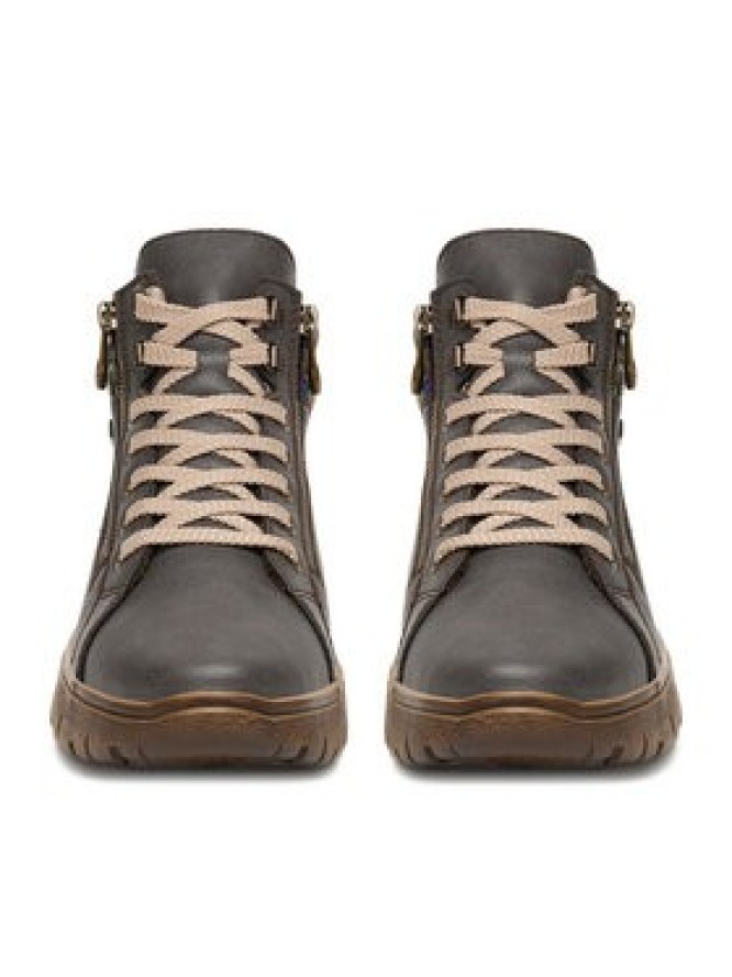 Rieker Trzewiki N1305-45 Szary