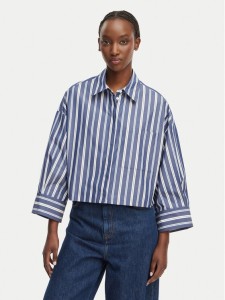 MAX&Co. Koszula Camicia 2616111054200 Granatowy Regular Fit