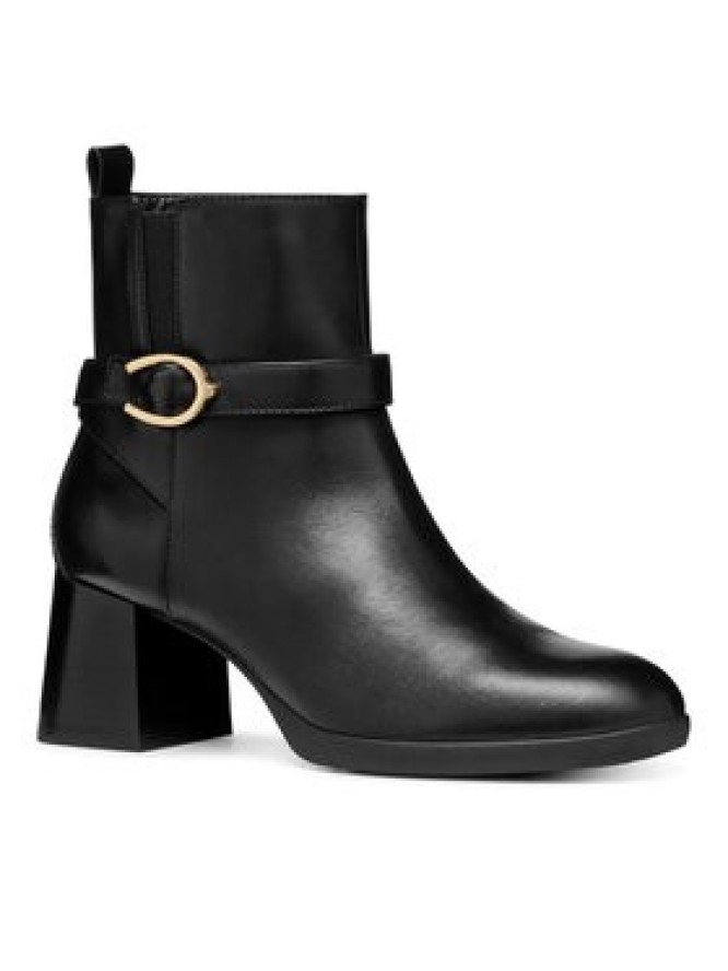 Geox Botki D Walk Pleasure 55 D46XBA 00043 C9999 Czarny