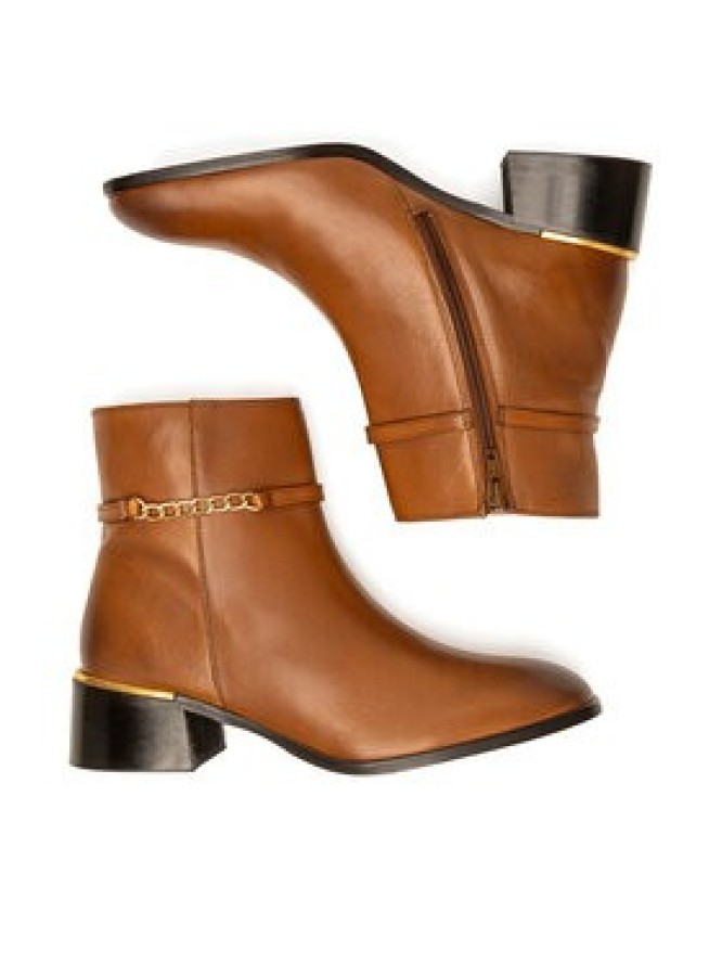 Sergio Bardi Botki WI32-E1097-02SB Brązowy