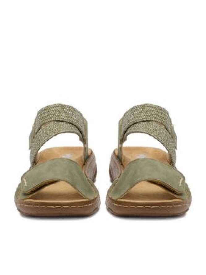 Rieker Sandały CEO-V2862-52 Zielony