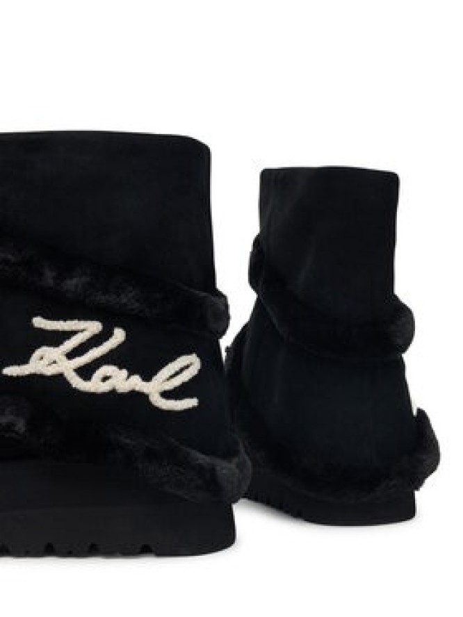 KARL LAGERFELD Śniegowce Skylar KL48652 Czarny