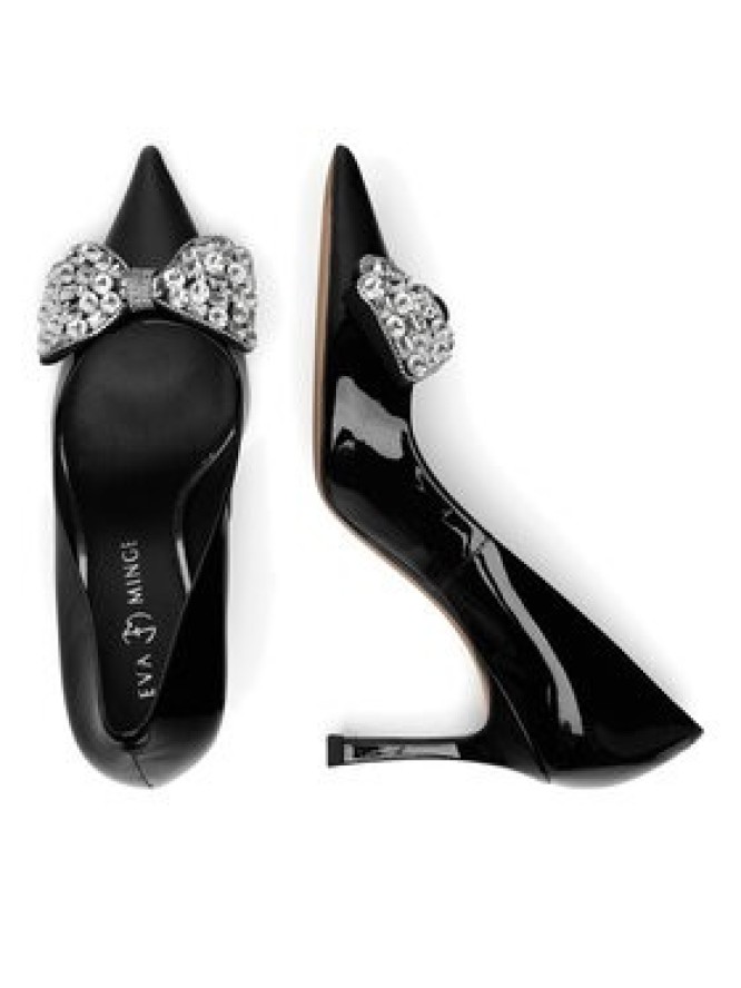 Eva Minge Czółenka SARA-V1278-388-2 Czarny