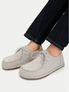Birkenstock Półbuty Utti Lace 1029575 Écru