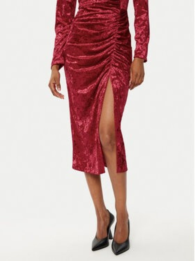 Rinascimento Sukienka koktajlowa CFC0121946003 Czerwony Regular Fit