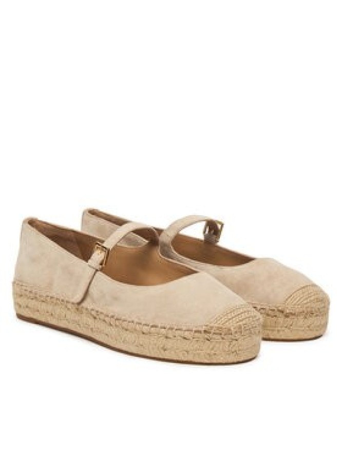 LAUREN RALPH LAUREN Espadryle 802P06401001 Beżowy