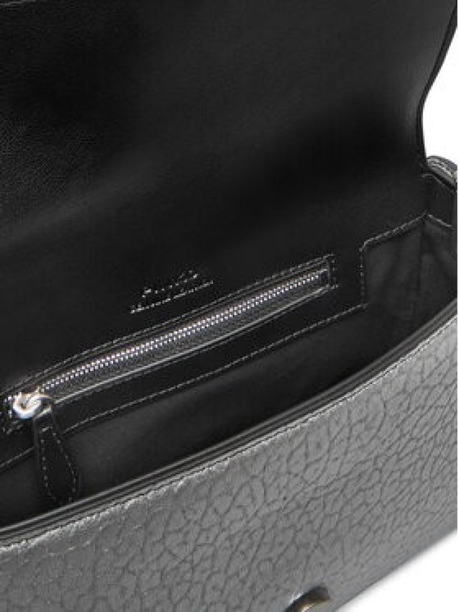 PINKO Torebka Love One Mini Slouchy Fl AI 25-26 PLTT 104340 A2JT Srebrny