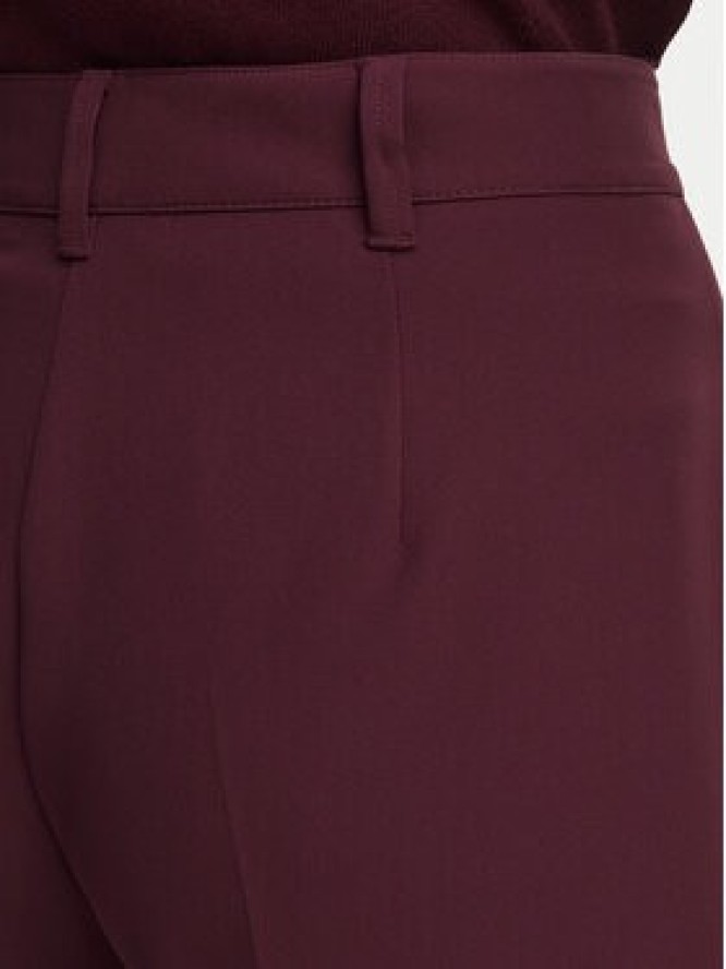 BOSS Spodnie materiałowe 50580299 Bordowy Regular Fit