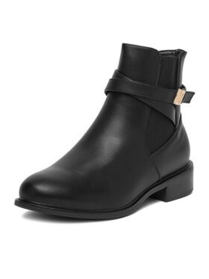 DeeZee Botki HX20207-182 Czarny