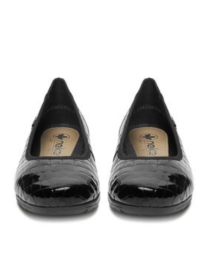 Rieker Półbuty L9350-01 Czarny