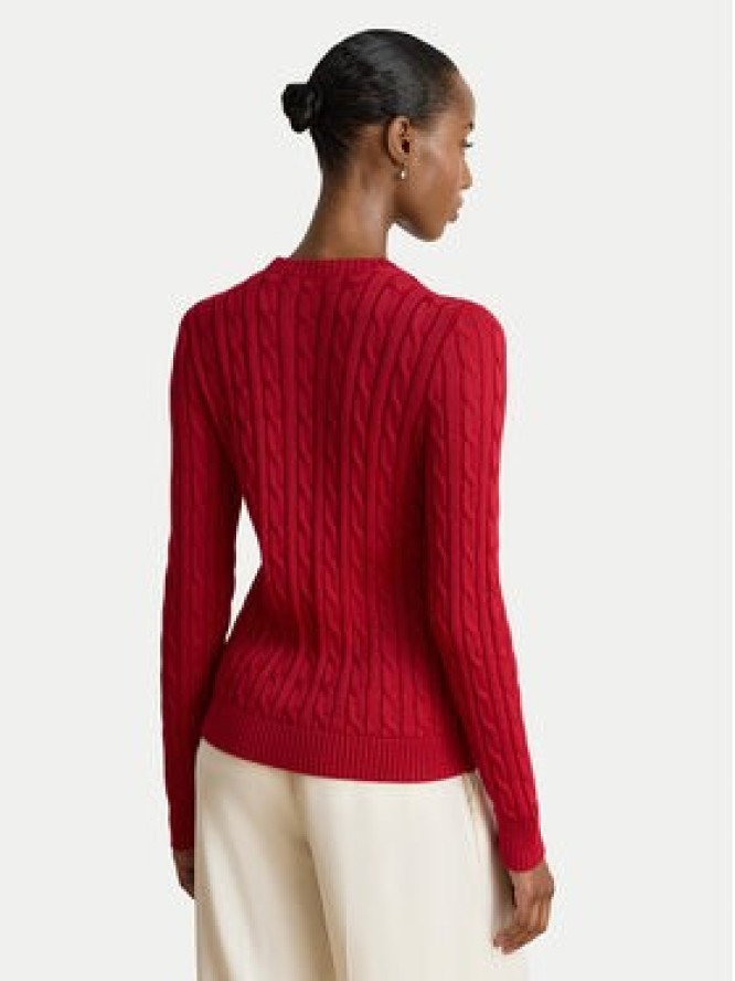 LAUREN RALPH LAUREN Kardigan 200P14040503 Czerwony Regular Fit