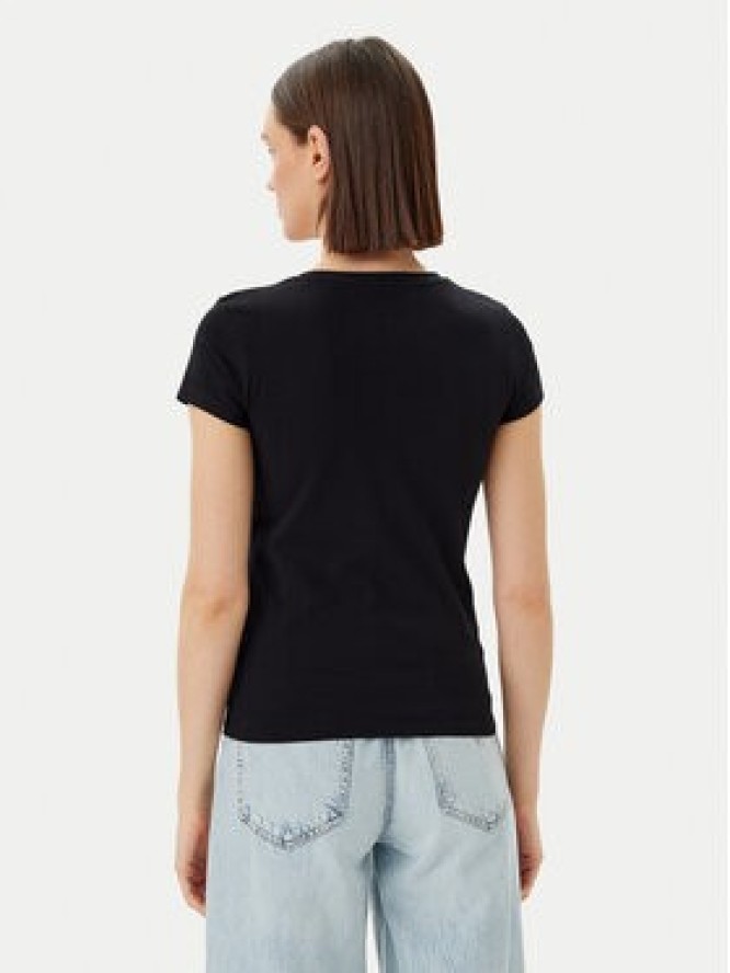 Guess T-Shirt E5GI08 J1314 Czarny Slim Fit
