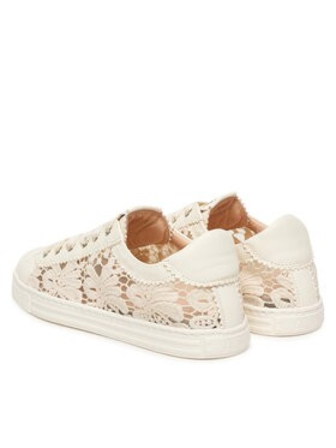 AGL Sneakersy Sade Fabric D936031PGKT046C253 Écru