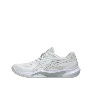 Obuwie sportowe ASICS GEL-TACTIC™ 13 Damskie Białe z srebrnymi akcentami