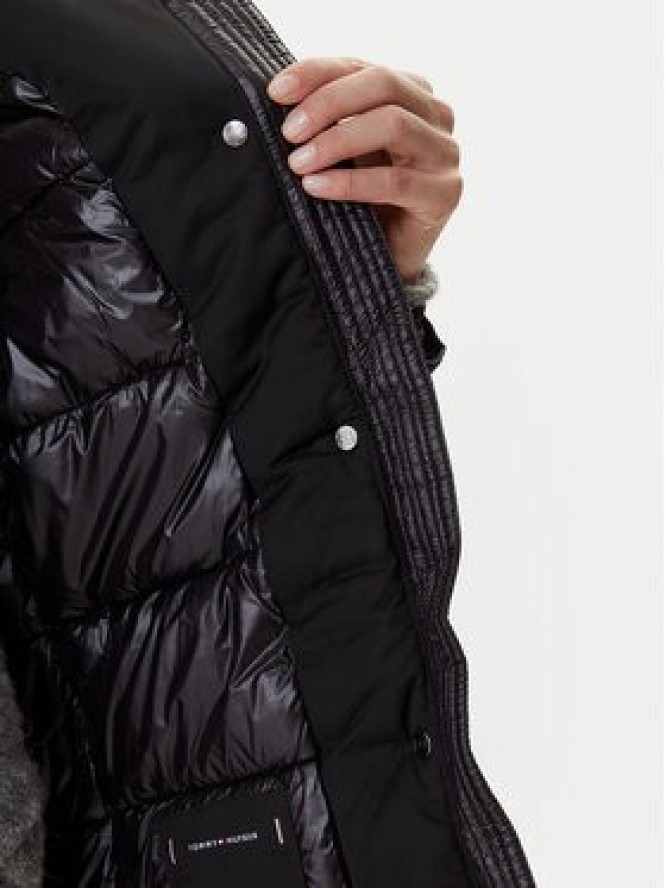 Tommy Hilfiger Parka WW0WW46533 Czarny Relaxed Fit