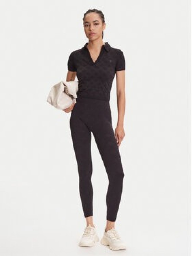 Guess Bluzka V5YP10 Z3OA0 Czarny Regular Fit