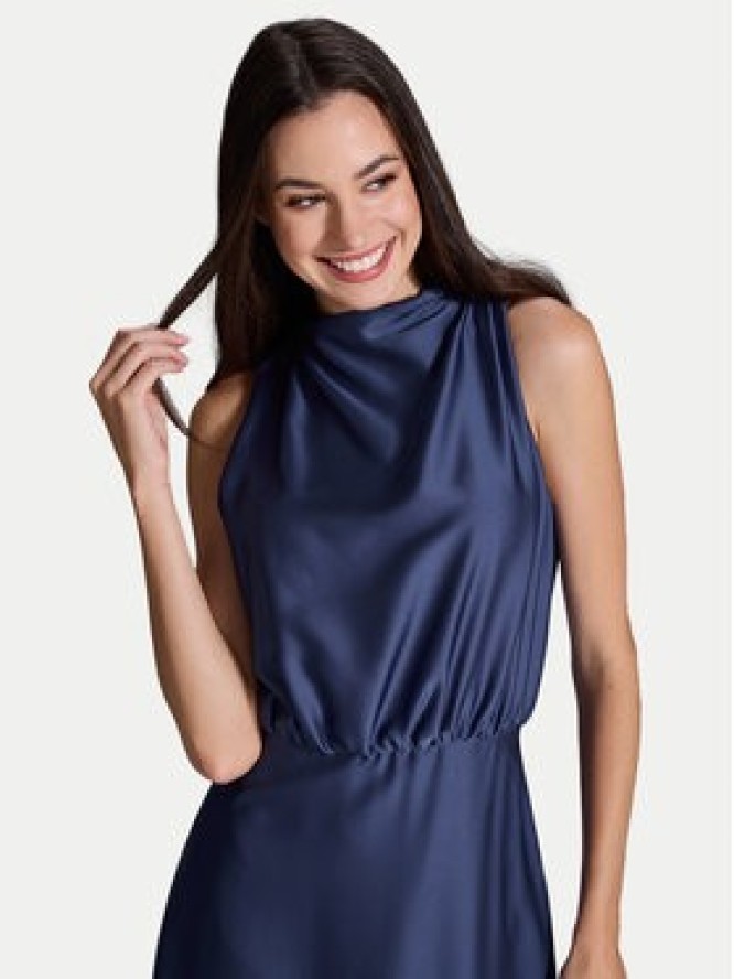 Swing Sukienka koktajlowa 5AI13700 Niebieski Regular Fit