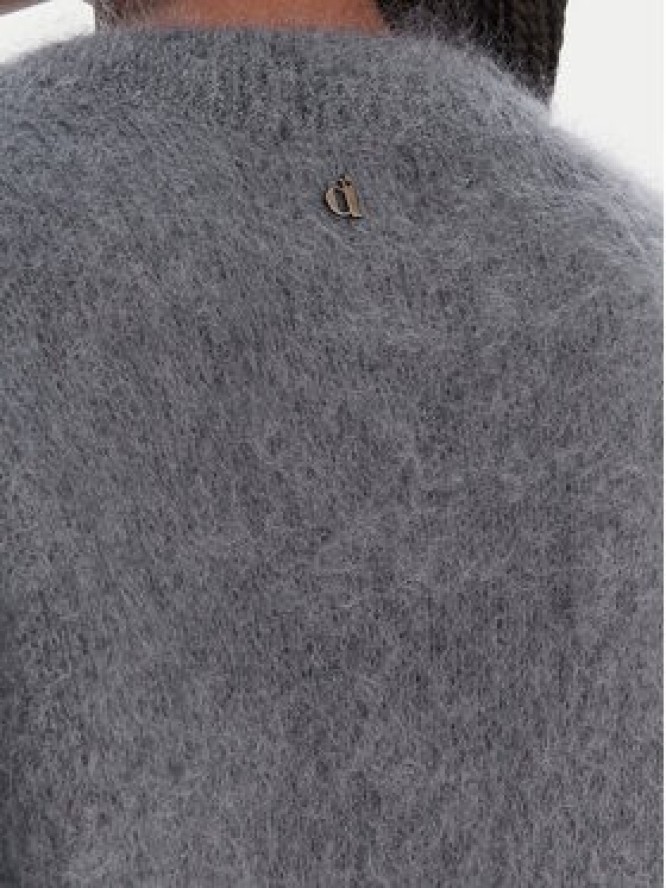 Dixie Sweter M277Y101A Szary Relaxed Fit