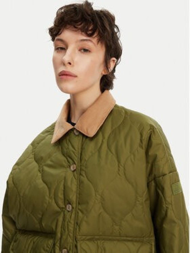 Napapijri Kurtka przejściowa Secret NP0A4IFA Zielony Regular Fit