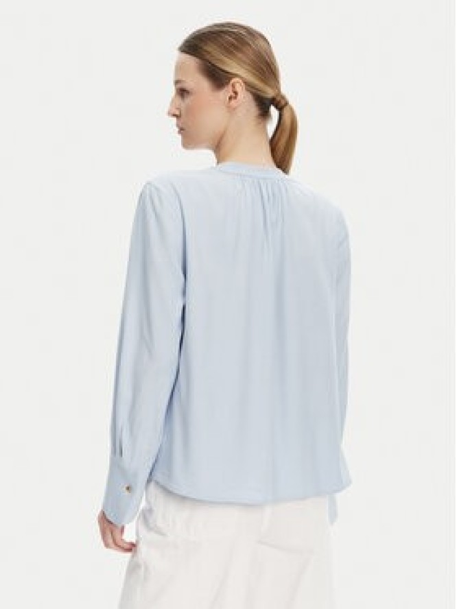 Tommy Hilfiger Bluzka WW0WW44049 Błękitny Regular Fit