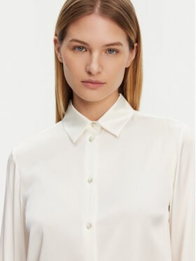 Max Mara Leisure Koszula Kadiak 2516111027650 Écru Regular Fit
