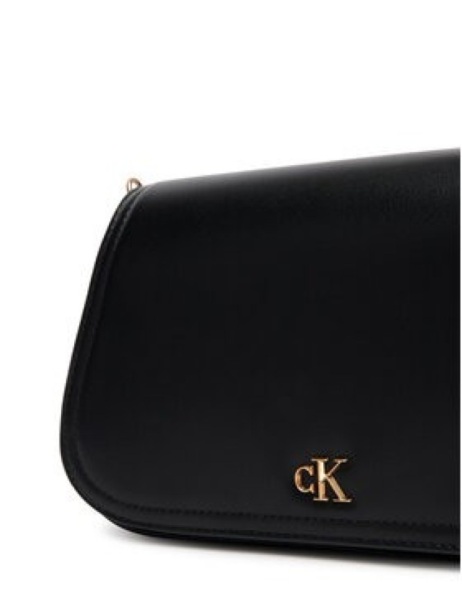 Calvin Klein Torebka Ck Curved Wallet On Chain LV04F1153G Czarny