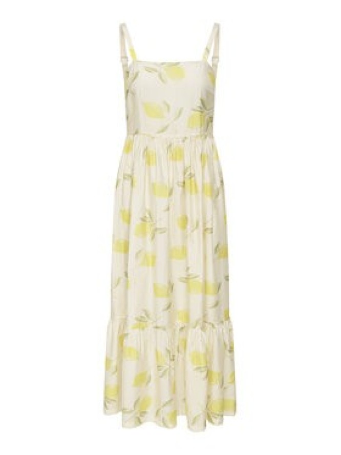 ONLY Sukienka letnia Eve 15350884 Beżowy Regular Fit