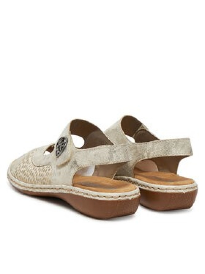 Rieker Sandały 65989-90 Beżowy