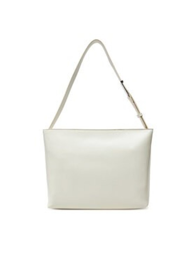 Calvin Klein Torebka Embossed Logo Medium Shopper K60K613172 Écru