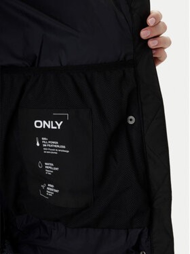 ONLY Kurtka zimowa Harper 15352036 Czarny Regular Fit