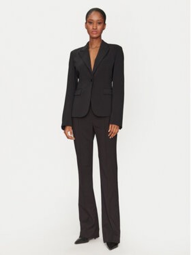 KARL LAGERFELD Marynarka A1W14045 Czarny Regular Fit