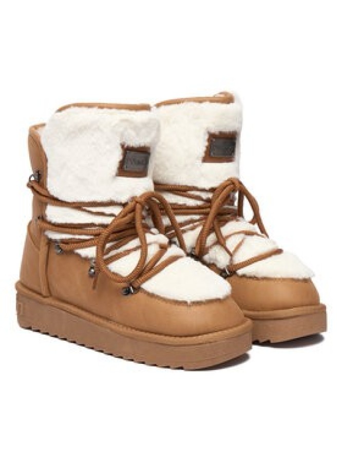 D.Franklin Śniegowce DFSH370022 Brązowy