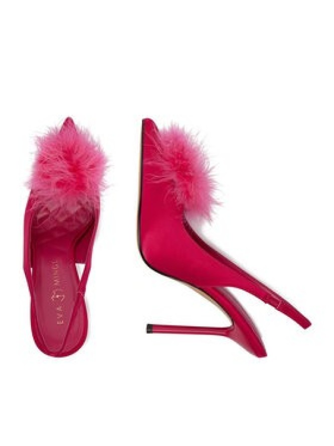 Eva Minge Szpilki EO-LAYLA-LT1677-35 Różowy ciemny